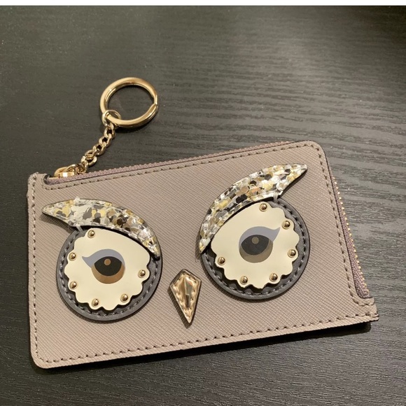 kate spade Accessories - Authentic Kate spade Owl leather card/keychain 🌸